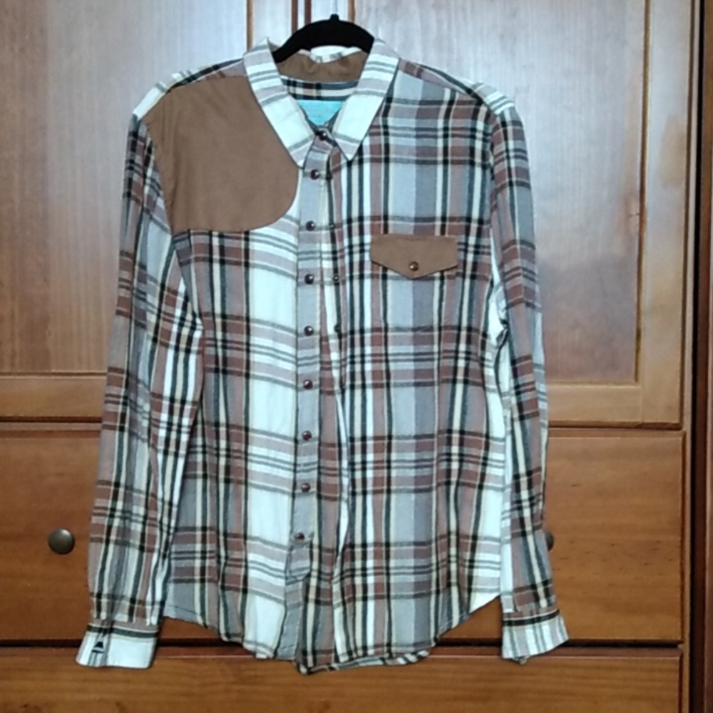 Tasha Polizzi Pearl Snap Shirt